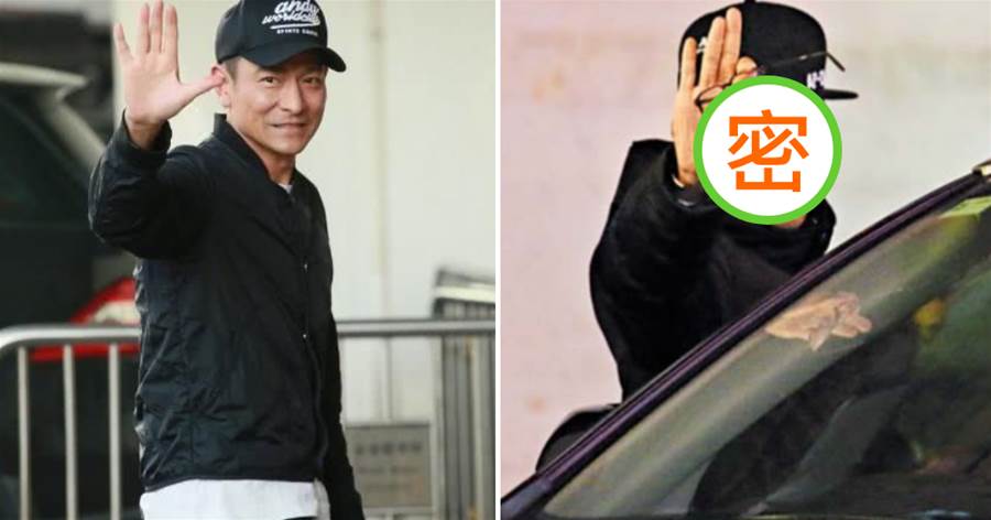 59歲江華近照曝光，戴眼鏡穿著神似劉德華，和老婆挽肩逛街很恩愛，網友：這顏值不復出浪費了