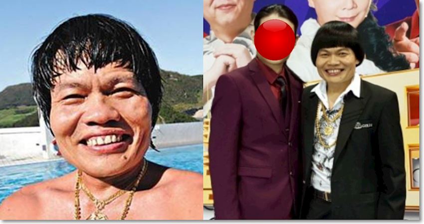 他天生奇醜，上億身家被妻子敗光，如今身價過億，兒子太帥不像親生？