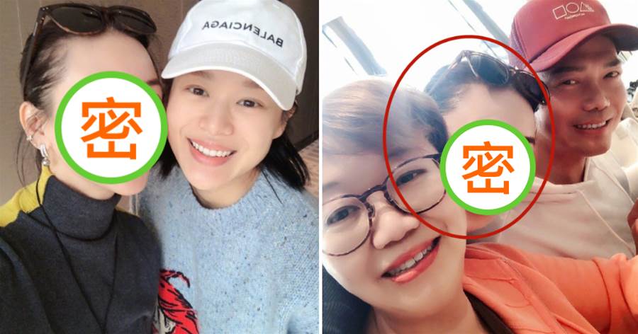 53歲翁虹曬與胡杏兒謝天華合照，修圖太過很尷尬，網友：不修圖更漂亮