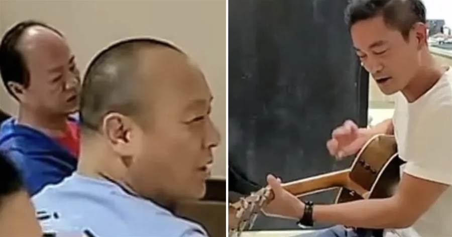 "大佬B"吳志雄做客陳國坤豪宅，狄龍夫婦罕見出席，眾人即興合唱場面熱鬧
