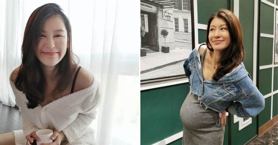 超模趙孟姿曬比基尼孕肚照！跪在沙灘上玩水，身材絕美笑容燦爛