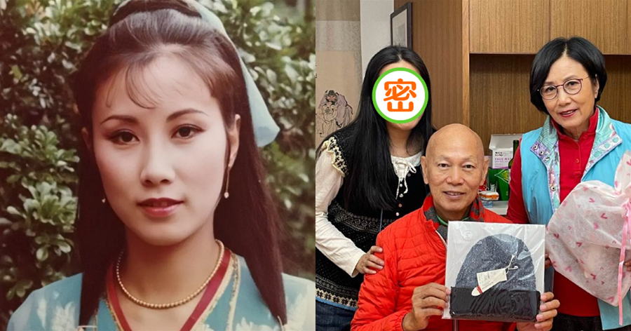 73歲汪明荃一家三口罕同框，阿姐一頭黑髮精神滿滿，住4億豪宅穿2萬波鞋親下田拔蘿蔔，阿囡沛妍首露面，網友：生女兒了