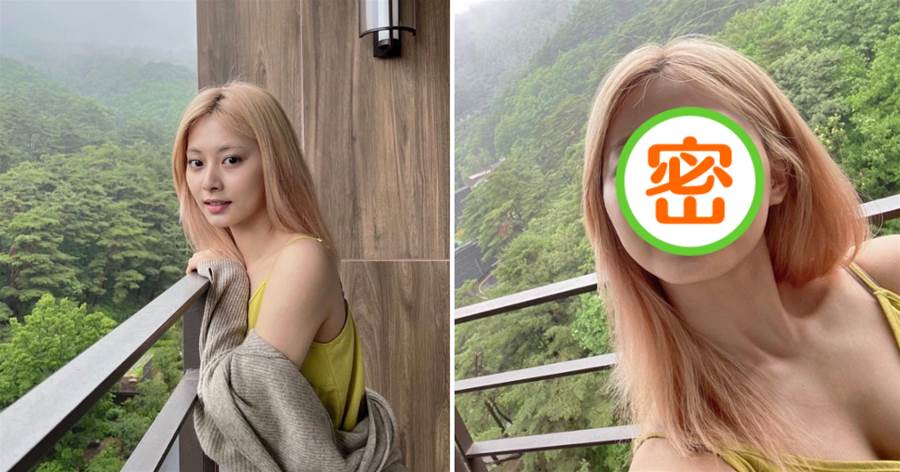 周子瑜素顏出遊罕露胸前陰影，清涼洋裝造型網呼：子瑜！衣服穿起來！