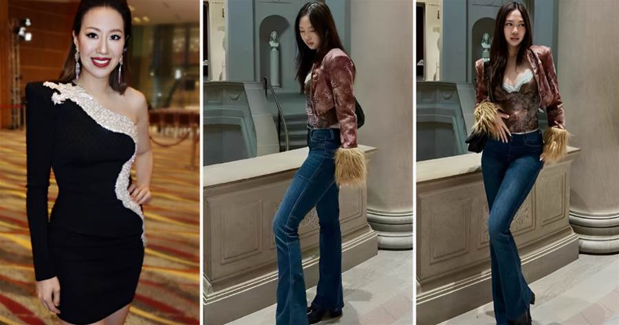 甄子丹18歲女兒逛藝術館！穿著火辣身材凹凸有致，儀態像媽有同款身材