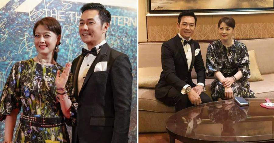 張兆輝與周海媚同框！一個近60歲還自律帥成小伙，一個55歲還這麼漂亮！